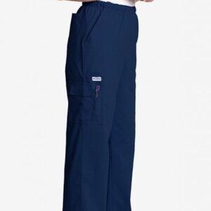 NWT Unisex Uniform Bottoms MOBB 307P Navy Medical Nurse Scrub Cargo Pant (2XL)